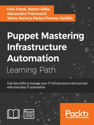 cover image of Puppet: Mastering Infrastructure Automation